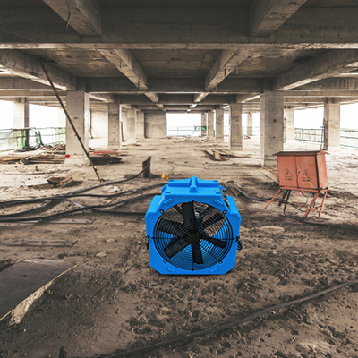 Preair 510 Industrial Air Mover for Construction Site